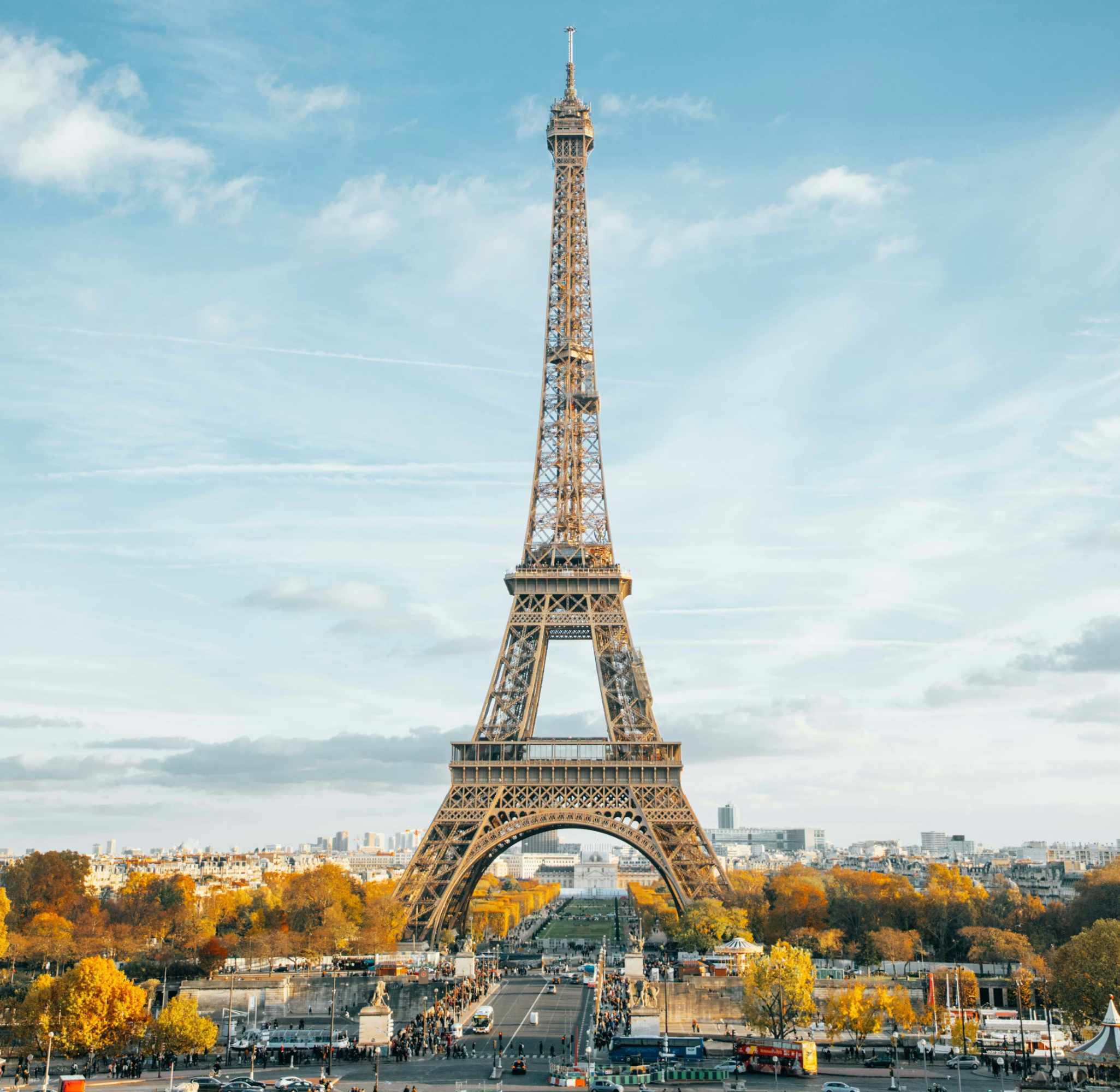 1.Eiffel tower - reduced size